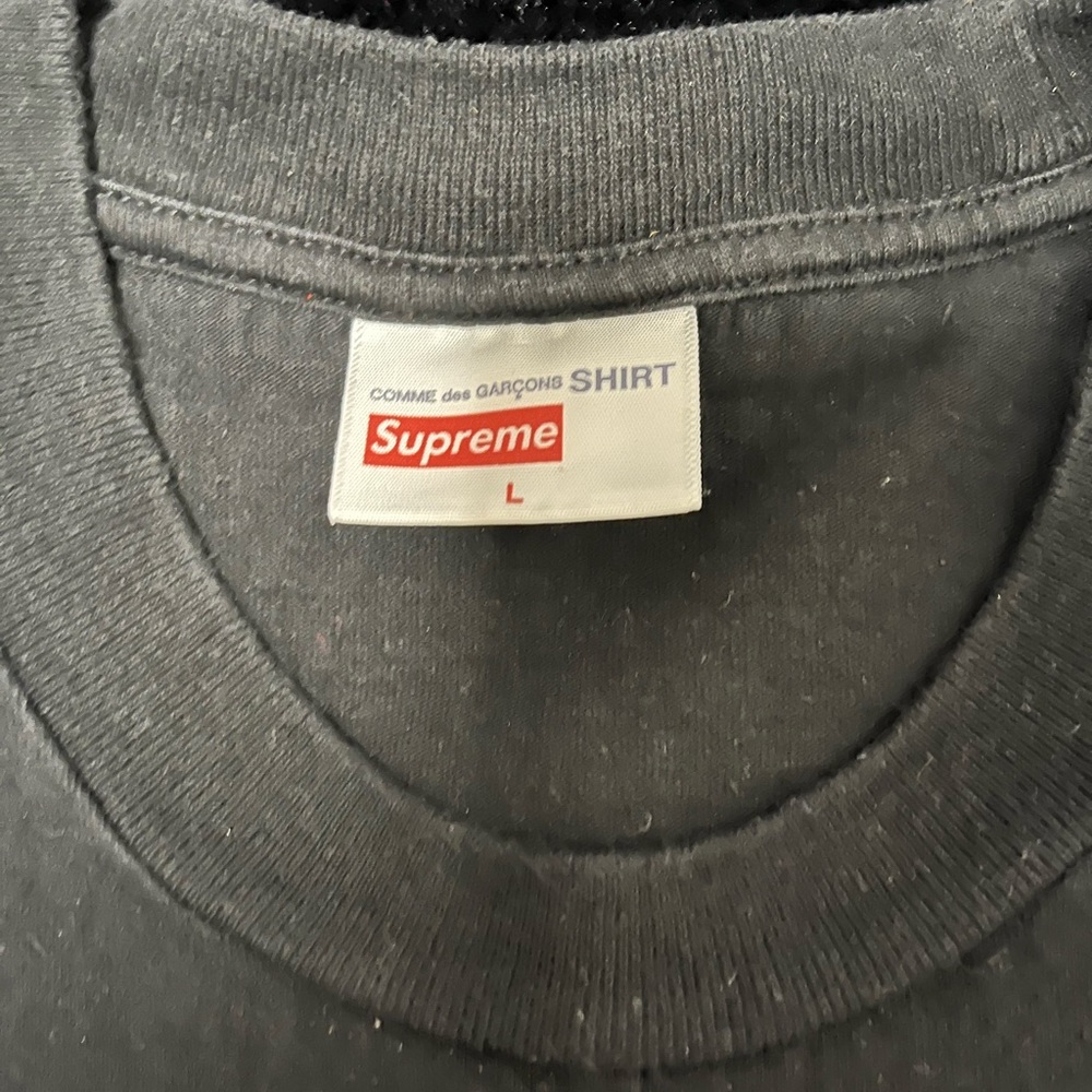 Supreme X Cdg Split Box Logo Fw18 - image 3